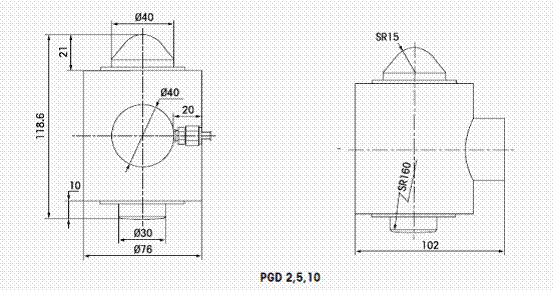 梅特勒托利多PGD称重传感器