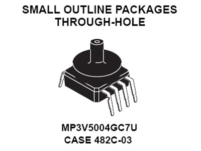 Freescale MP3V5004G压力传感器