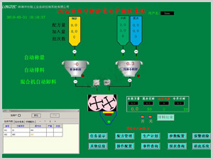 干粉砂浆配料控制系统示意图