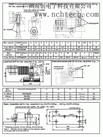 z6fc3称重传感器