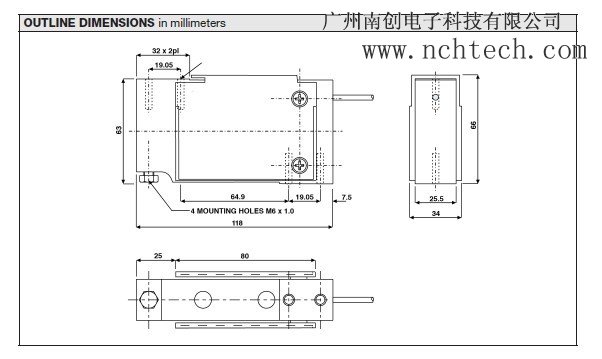 1010-20kg称重传感器