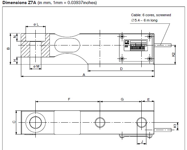 德国HBM Z7AD1/10t称重传感器