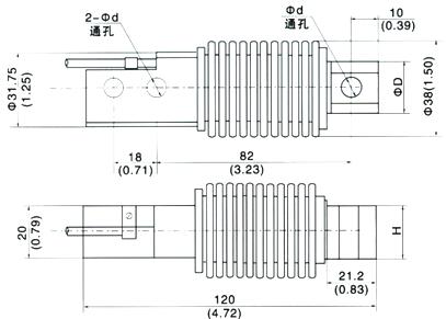 HM11-C3-30kg-3B6-SC称重传感器