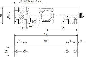 BM6G-C3-10kg-3B6称重传感器