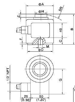 BM14A-C3-25t-20B称重传感器