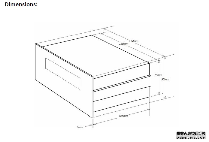 美国sensolink DDTS-918数字传感器产品尺寸