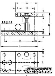 美国sensolink称重传感器 SLM1产品尺寸