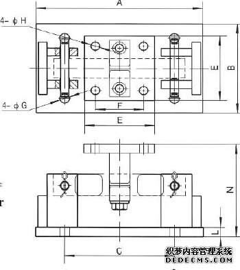 美国sensolink称重模块 SLM2产品尺寸