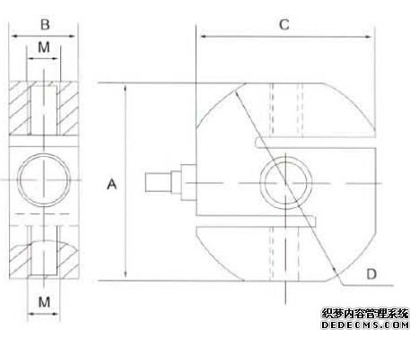 美国sensolink称重传感器 SLZ2R产品尺寸