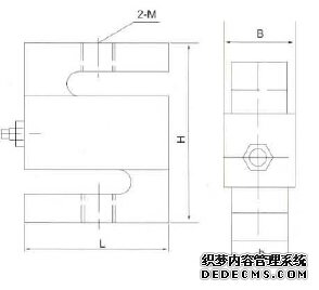 美国sensolink称重传感器 SLZ3R产品尺寸