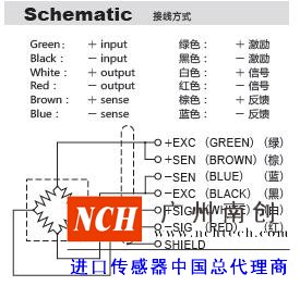 美国传力CD-GD称重模块接线方式