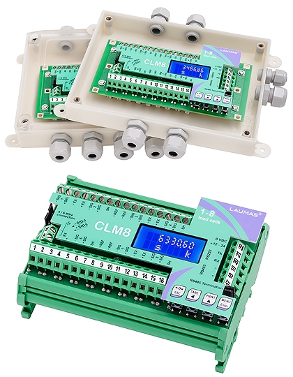 CLM8重量变送器 称重变送器_意大利laumas